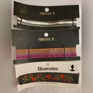 Forever 21 and Bluenotes Chokers
